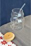 كوب Pinterest على شكل شريط مع مصاصة - 2