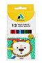 Adel 12'Li Pencil + Adel 12'Li Red Pen + Adel 12'Li Dry Paint + Eraser + Shaving / 38 Pieces - 2