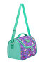 Combination Lilac Flamingo Kindergarten Bag Thermal Lunch Bag and Pen Holder Set - 3