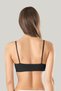Women's Thin Strap Bustier Black Sport - 2