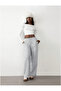 Copy - Women's Gray Baggy Plus Size Loose Fit Quality Stretchy Comfortable Fabric Sweatpants Lossi̇a89 - 2