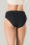 Women's Slip Panties Black Cotton Basic - 2
