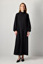 Pleated Crepe Dress - 3