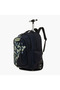 Pixel Print 20-inch Trolley Backpack with Retractable Handle and Zip Closure - 51x32x21 cms - 3