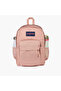 Solid Backpack with Adjustable Straps and Zip Closure - 19x33x5 cms - 4