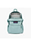 Solid Backpack with Adjustable Straps and Zip Closure - 14x32x42 cms - 5
