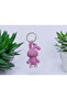 Cute 3D Silicone Quality Rabbit Character Keychain - 5