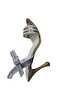 Women's Thin Goblet Heel Summer Evening Dress Shoes - 3