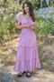 Pink Color Frida Muslin Dress - 2