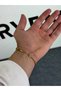 Gold Triple Men's Chain Bracelet Women's Stainless Steel Color Does Not Fade Unisex Tarnish Steel Bracelet - 6