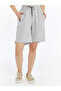 Women's Parachute Fabric Quick Dry Thin (Woven) Sports Bermuda Shorts with Hidden Zipper Pocket - 5