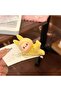 New Trend 3D Feather Toy Figured Pen Buckle Yellow - 3