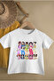 New Jeans K-Pop Group Lovely Minji Printed Cotton Short Sleeve Youth and Children Tshirt