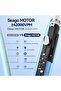 Electric Toothbrush with 10 Brush Heads, Travel Case and Holder, Smart Timer for Adults, SG-23 - 7