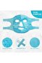 Cold Face Eye Mask Ice Pack Reduce Face Puff, Dark Circles, Gel Beads Hot Heat Cold Compress Pack, F - 3