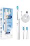 Electric Toothbrush for Adults, with 3 Brush Heads and 4 Modes, Rechargeable Sonic Toothbrush - 2