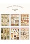 Set of 6 Vintage Notes Themed Stickers – 12X17 cm | For Bullet Journal, Scrapbook, Agenda, Planner