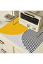 Geometric Washing and Dryer Cover Drawer Refrigerator Protection Decorative Washable Cover