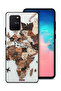 غطاء حماية لهاتف Samsung Galaxy S10 Lite بتصميم خريطة العالم