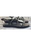 K87Tml36T Women's Genuine Leather Stone Sandals - 5