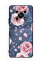 Protective Case Cover For Honor X9 5G Rose And Leaves Pattern