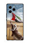 غطاء حماية لهاتف Honor 60 SE بطبعة علم الإمارات العربية المتحدة