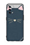 Protective Case Cover For Oppo Reno6 Lite Cat Leather Pattern