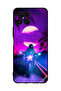 غطاء حماية لهاتف Honor X8 Biker Leaving Moon Behind