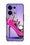 غطاء حماية لهاتف Oppo Reno8 Pro+ حذاء مع مكياج