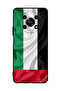 غطاء حماية لهاتف Honor X9 5G قماش علم الإمارات العربية المتحدة