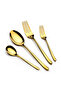48-piece Gold Cutlery Set with Stand - 2