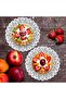 50 Pieces Lace Round Runner Patterned Serving Paper Aesthetic Presentation Paper 26 cm - 7
