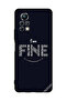 غطاء حماية لهاتف Infinix Note 11 Pro، أنا بخير، مرفوض