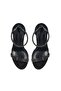 Black Stone Knot Detailed Suede Anna - 3