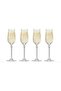 4PCS ROYAL CHAMPAGNE GLASS SET 220 ML