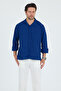 Summer Aerobin Linen Textured Oversize Men's Shirt - 2