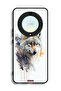 Honor X9a Protective Case Cover Wolf Abstract Art