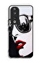Honor 90 Protective Case Cover Girl Face Abstract Art