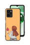 Realme C35 Protective Case Cover Holding Leaf