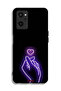 Realme 9i 4G Protective Case Cover Snap Small Heart - 2