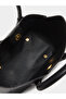 Ribbon Detail Handbag with Adjustable Strap - 5