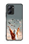 غطاء حماية لهاتف Realme C33 بتصميم طيور تحلق - 2