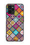 Realme C35 Protective Case Cover Mandala Squares Pattern - 2