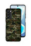 Tecno Camon 18 Protective Case Cover Camouflage Wooden Pattern