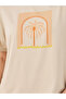 Graphic Printed Short Sleeve T-Shirt and Pyjama Set - 4
