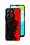 غطاء حماية لهاتف Realme C33 بنمط تجريدي