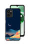 Realme C35 Protective Case Cover Moon Abstract Drawing Art