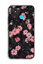 Tecno Pop 5 Protective Case Cover Peach Small Roses - 2