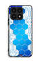 غطاء حماية لهاتف Honor X8a بشعار Honeycomb Hexagon Icon Networks
