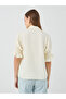 Embroidered Short Sleeve Regular Fit Shirt with Smocked Cuffs - 4